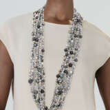 NO RESERVE | MISH CULTURED PEARL AND DIAMOND NECKLACE - photo 2