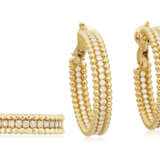 VAN CLEEF AND ARPELS SET OF DIAMOND AND GOLD 'PERLÉE' JEWELRY - фото 1