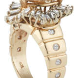 COLORED DIAMOND AND DIAMOND RING - Foto 3