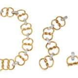 MEISTER SUITE OF BICOLORED GOLD JEWELRY - Foto 1