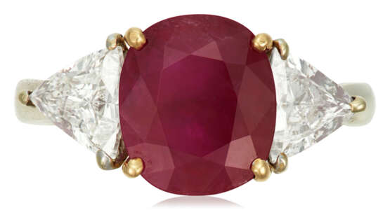 NO RESERVE | RUBY AND DIAMOND RING - Foto 1
