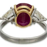 NO RESERVE | RUBY AND DIAMOND RING - фото 4