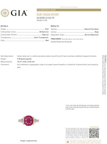 NO RESERVE | RUBY AND DIAMOND RING - фото 5