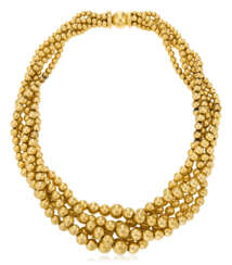 CARTIER GOLD MULTI-STRAND NECKLACE