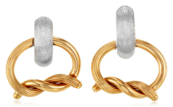 MEISTER SUITE OF BICOLORED GOLD JEWELRY - Foto 9