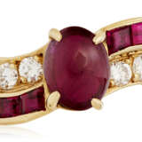 NO RESERVE | VAN CLEEF & ARPELS RUBY AND DIAMOND BRACELET AND RING - Foto 5