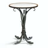 A BELGIAN BRONZED WOOD OCCASIONAL TABLE - фото 1