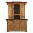 A FRENCH OAK AND EBONY LARGE CABINET - Auction archive