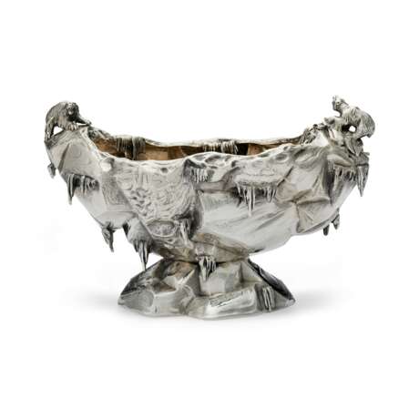AN AMERICAN SILVER ICE BOWL - photo 1