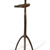 AN ASH ADJUSTABLE-BRANCH CANDLESTAND - photo 1
