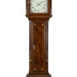 THE SUYDAM FAMILY FEDERAL BRASS-MOUNTED AND INLAID MAHOGANY TALL-CASE CLOCK - Auktionsarchiv