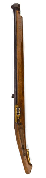 Luntenschlossgewehr aus Holz mit Montierungen aus Messing und Lauf aus Eisen - Foto 1