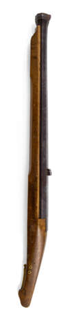 Luntenschlossgewehr aus Holz mit Montierungen aus Messing und Lauf aus Eisen - Foto 2