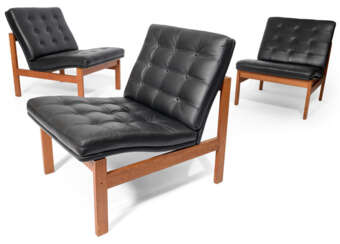 Drei Lounge-Sessel
