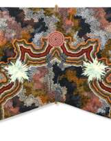 Clifford Possum Tjapaltjarri (Napperby/Nothern Territory - Alice Spring, 2002)