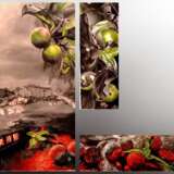 Дуэль франц. яблок и Парижских трюфелей Масло на холсте на подрамнике Huile sur toile Art contemporain Saint-Pétersbourg 2021 - photo 1