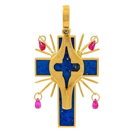 SALVADOR DALI limitiertes Juwelenkreuz mit Brillanten - фото 4