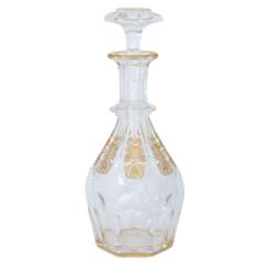 BACCARAT Decanter 'Harcourt Empire', 20. Jh.