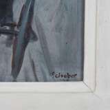SCHOBER, PETER JAKOB (1897-1973), "Kutsche im Schnee", - Foto 3