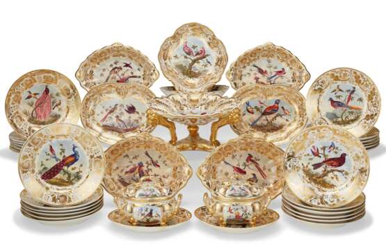 A BLOOR DERBY PORCELAIN PART DESSERT SERVICE - Foto 1