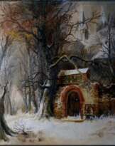 Edmund Koken View of the churchyard Edmund Koken View of the churchyard