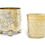 TWO GERMAN SILVER-GILT AND PARCEL-GILT BEAKERS - photo 1