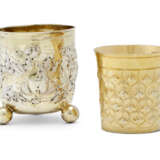 TWO GERMAN SILVER-GILT AND PARCEL-GILT BEAKERS - photo 2