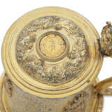 A GERMAN PARCEL-GILT SILVER TANKARD - фото 8