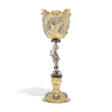 A GERMAN PARCEL-GILT SILVER TULPENPOKAL OR STANDING CUP - Prix ​​des enchères