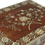 A VIZAGAPATAM SILVER-MOUNTED AND IVORY-INLAID ROSEWOOD DRESSING-BOX - photo 4
