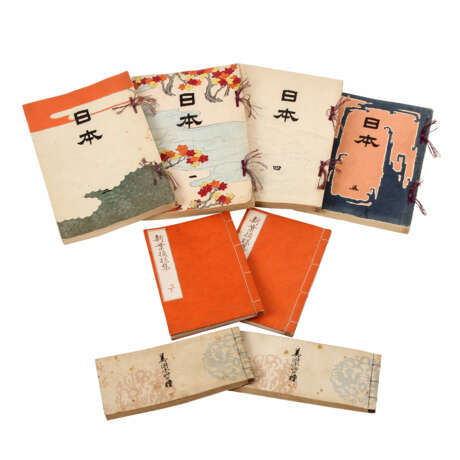 Konvolut von acht Musterbüchern. JAPAN, 1900-1938 - Foto 1