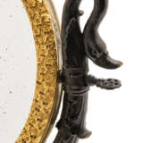 A CHARLES X ORMOLU AND PATINATED-BRONZE DRESSING-TABLE MIRROR - фото 2