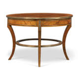 A RUSSIAN BRASS-MOUNTED BURR BIRCH CENTRE TABLE - фото 2