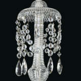 AN EARLY VICTORIAN CUT GLASS TEN-LIGHT CHANDELIER - photo 2