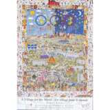 RIZZI, JAMES (1950-2011), Plakat "A Village for the World", - фото 1
