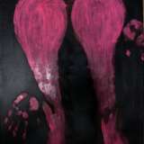 Алла на качелях АКРИЛ НА ХОЛСТЕ НА ПОДРАМНИКЕ Painting with acrylic Lyrical abstraction Nude art Russia 2022 - photo 2