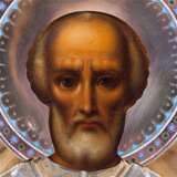 Редкая икона Святой Николай Чудотворец - фото 5