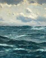 Claus Bergen (Stuttgart 1885 - Lenggries 1964). Im Atlantik.