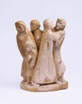 Otto Flath (Staritzke b. Kiew/Ukr. 1906 - Bad Segeberg 1987). Figurengruppe 'Die Familie'.