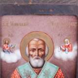 Необычная икона Святой Николай Чудотворец - фото 2
