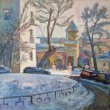 Весеннее солнце Грошев Пётр Иванович Canvas Oil 20th Century Realism Landscape painting Russia 2017 - photo 1