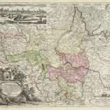 HOMANN, Johann Baptist (Erben). Landkarte des Herzogtums Magdeburg. - photo 1