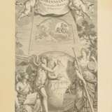 HOMANN, Johann Baptist (Erben). Titelblatt aus "Atlas Homannianus Mathematico-Historice Delineatus". - Foto 1