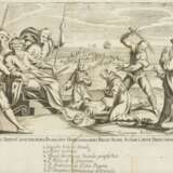 AUBRY, Johann Philipp (*ca. 1660). Historienbild: Enthauptung von drei Kapuzinern in Äthiopien. - Foto 1