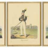 WUNDERLICH, Gustav (1809 - 1882). 3 Darstellungen von Bergmännern in Tracht. - Foto 1