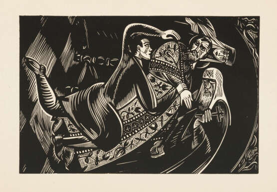 MASJUTIN, Wassili Nikolajewitsch (1884 Riga - 1955 Berlin). 14 expressionistische Werke. - Foto 2