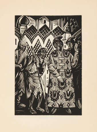 MASJUTIN, Wassili Nikolajewitsch (1884 Riga - 1955 Berlin). 14 expressionistische Werke. - Foto 9