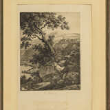 DIES, Albert Christoph (1755 Hannover - 1822 Wien). Landschaft mit Burgruine am Nemisee. - photo 2