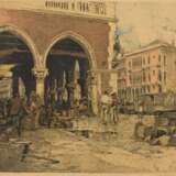 KASIMIR, Luigi (1881 Pettau - 1962 Wien). Fischmarkt in Venedig. - photo 1