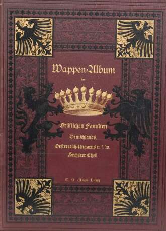 "Wappen-Album der Gräflichen Familien Deutschlands, Österreich-Ungarns", 6 Bände (komplett), 1883-18 - photo 2